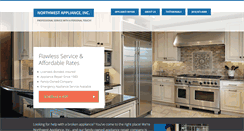 Desktop Screenshot of northwestappliance.com
